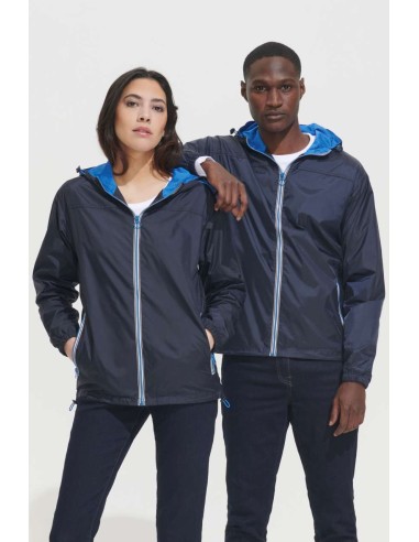 S-SO01171-SOL'S SKATE - UNISEX LINED WINDBREAKER